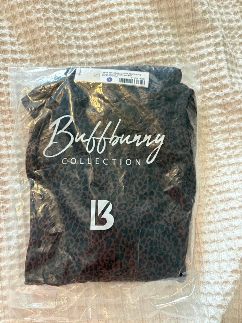 BuffBunny Rosa Leopard Print Waist-Length Jacket - sold out online